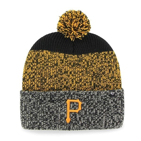 47 Brand Pánská zimní čepice Pittsburgh Pirates MLB '47 Static Cuff Knit
