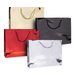 DONAU HOME dárková taška – Gloss, mix metalických barev - 12ks