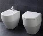 Laufen - Pro Stojící bidet, 530x360 mm, s 1 otvorem pro baterii, s LCC, bílá H8329524003021