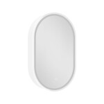 Zrcadlová skříňka s osvětlením SAT 50x80 cm kov SATZGALED5080BI SATZGALED5080BI