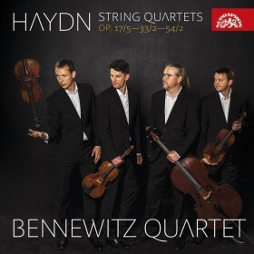 Haydn: Smyčcové kvartety Op. 17/5, 33/2, 54/2 - CD - Quartet Bennewitz