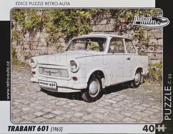 RETRO-AUTA Puzzle č.23 Trabant 601 (1965)