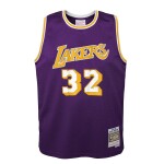 Mitchell & Ness Dětský dres Los Angeles Lakers NBA Magic Johnson #32 1984-85 Youth Swingman Fialová (YOUTH)