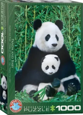 EUROGRAPHICS Puzzle Panda a mládě