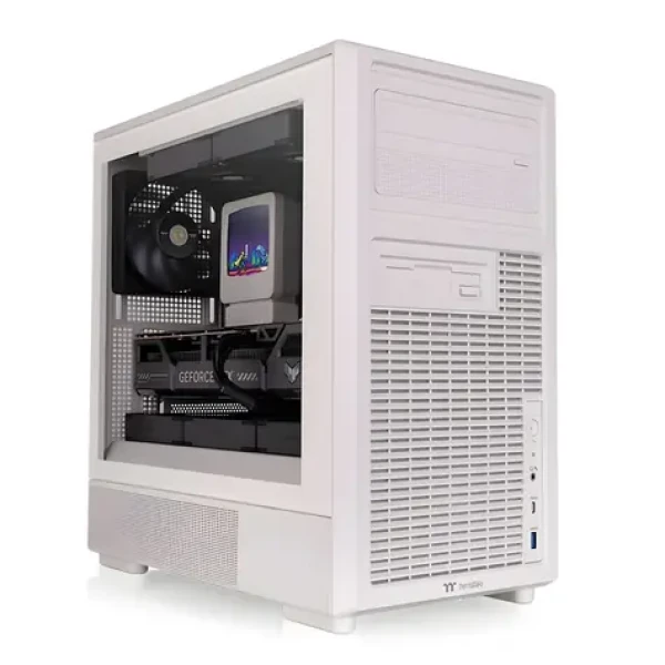 Thermaltake Retro 260 TG béžová / Skříň / Micro-ATX / tvrzené sklo / 280mm AIO / USB-C 3.2 Gen2 (CA-11P-00SQWN-00)