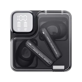 QCY T31 MeloBuds Neo černá / Bezdrátová sluchátka / TWS / ENC / mikrofon / BT 5.3 (T31 black)