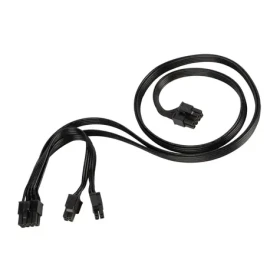 SilverStone Adaptér 8-Pin EPS na 8-Pin EPS + 4+4 Pin - 750mm + 150mm černá (SST-PP13)