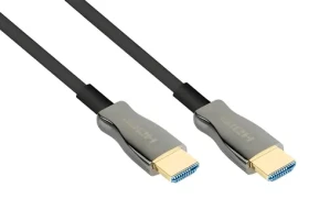 Python AOC Hybrid černá / HDMI kabel / HDMI 2.0b / 15 m / AOC / oceloopletěný (AOC-HP2015)