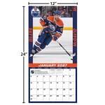 JF Turner Kalendář Edmonton Oilers NHL Connor McDavid #97 2027 Wall Calendar