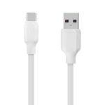 Obal:Me Simple USB-A/USB-C Kabel 1m bílá (8596311223617)