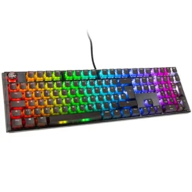 Ducky One 3 Aura Cherry MX-Brown černá / herní klávesnice / podsvícená / mechanická / drátová USB-C / DE (DKON2108ST-BDEPDABAAAC1)