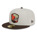 New Era Pánská kšiltovka Cleveland Browns NFL 2023 Salute to Service 59FIFTY Fitted Velikost: 7 3/8