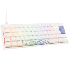 Ducky One 2 Pro Mini Cherry MX-Brown bílá / herní klávesnice / podsvícená / drátová USB-C / DE (DKON2061ST-BDEPDWWT2)