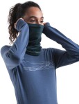 Merino nákrčník ICEBREAKER Unisex Cool-Lite Flexi Chute, Fathom Green univerzální