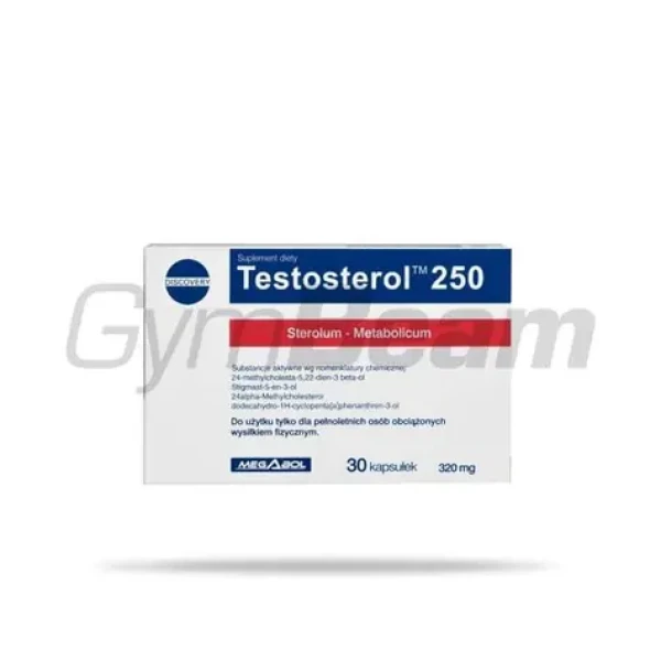 Testosterol 250 - Megabol (30 kaps.) (180-123-250 kaps)