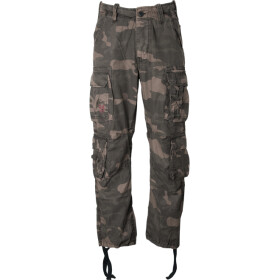 Surplus Kalhoty Airborne Vintage blackcamo L