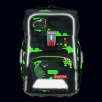 Školní aktovka Step by Step GIANT, Black Cat Chiko - 5 dílný set, AGR certifikát