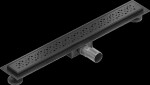 MEXEN/S - Plochá M12 odtokový žlab 60 cm černá 1721060-15