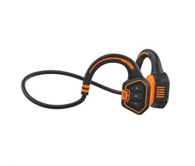 EVOLVEO bezdrátová sluchátka BoneSwim MP3 16GB, na lícní kosti, oranžová EDF_546838