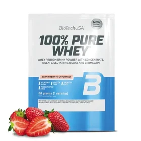 BioTech 100% Pure Whey 28 g strawberry (12146)