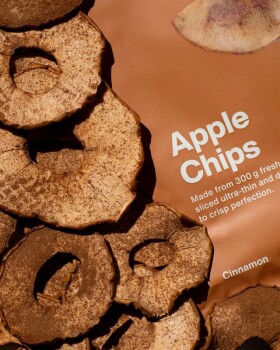 Vilgain Jablečné chipsy – skořice 30 g