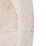 PLUSH NEST PLUSH NEST Suchý bazén kulatý krémový beránek Ø 90 × 30 cm s 200 míčky