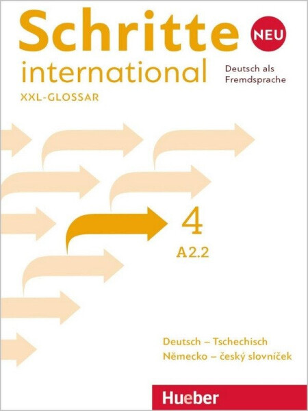 Schritte international Neu 4 Glossar XXL Deutsch-Tschechisch