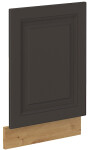 Dvířka na vestavnou myčku nádobí Stilo ZM 570x446 Barva korpusu: Dub artisan, Barva dvířek: Grafit