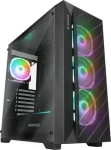 Rampage Prime Mesh ARGB černá / Skříň / Mesh panel / ARGB podsvícení (PRIME)