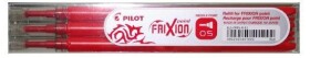 Frixion Point 05 náplň do rolleru 2058 Pilot červená 3 ks