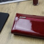 Stylová dámská kožená peněženka Gregorio Diko, červená