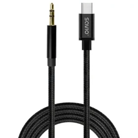 CL-187 Redukční kabel USB-C na Jack 3,5 mm / Audio kabel / 1 m (SAVKABELCL-187)