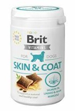 Brit Skin & Coat vitamíny pro psy 150 g