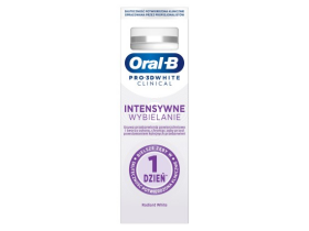 Oral-B Pro 3D White Clinical zubní pasta pro zářivě bílé zuby 75 ml