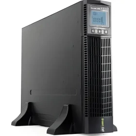 Green Cell UPS14 2000VA 1800W / Záložní zdroj / Online / Rack / Pure sine / 6x IEC320 / 4x 12V 9Ah (UPS14)