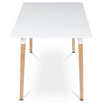 Jídelní stůl 120x80cm, mdf DT-304 WT
