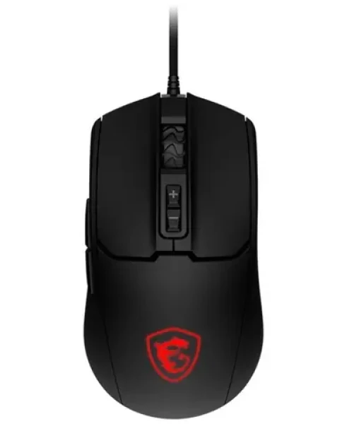 MSI Forge GM100 černá / Herní optická myš / 6400 DPI / 7 tlačítek / USB / RGB (S12-0402310-HH9)