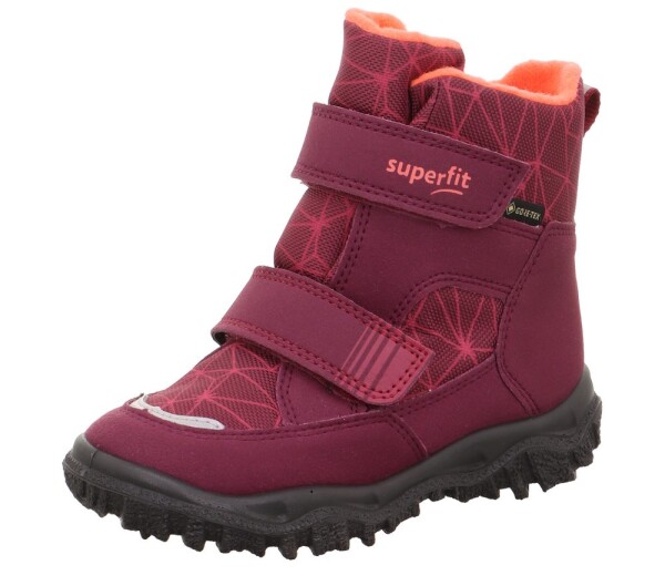 Dívčí zimní boty HUSKY Red/Orange Gore-Tex, Superfit, 1-006080-5000, červená - 28