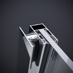 POLYSAN - ROLLS LINE sprchové dveře 1600, výška 2000, čiré sklo RL1615