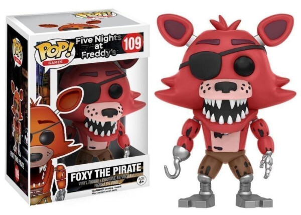 Funko POP Games: Five Nights At Freddy´s - Foxy The Pirate #109