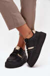 Dámské Sneakersy Na Platformě Big Star SS274360 Černé 36
