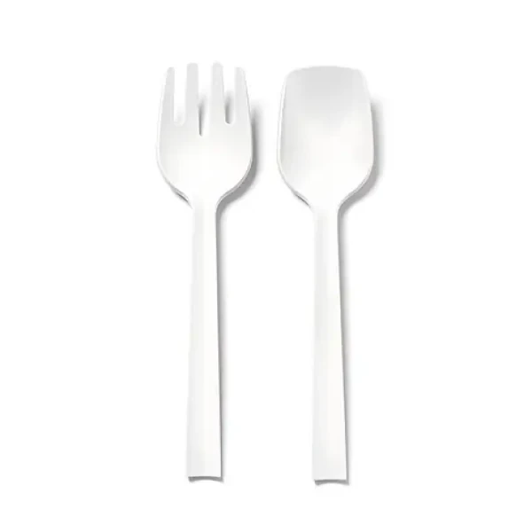 BlimPlus Posate Paestum arctic white / Servírovací příbor na salát / 29 cm / bez BPA (PS003-000001-000)