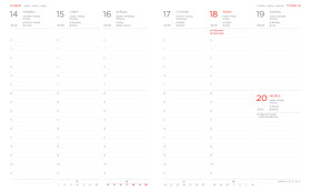 Týdenní diář 2025 Graspo President - Atlas