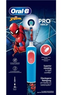 Oral-B Vitality D103 Kids Spiderman / Elektrický dětský zubní kartáček / oscilační / 2 režimy / časovač (772768)