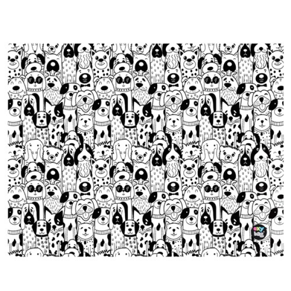 Ubrus do výtvarné výchovy 65 x 50 cm - Pets