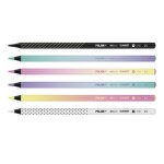 Milan Milan, 071522206, Sunset, sada pastelek v černém dřevě, 6 ks