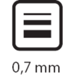 Centropen Lakový 9211 červený