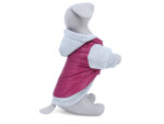 Tabs bunda pro psa Barva: Růžová, Délka zad (cm): 30, Obvod hrudníku: 36 - 39 cm