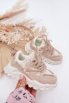 Sportovní boty sneakers dětské béžové Tilvianea 36