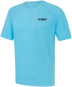 Pánské běžecké tričko CEP ULTRALIGHT 3.0 - light blue Velikost textilu: M